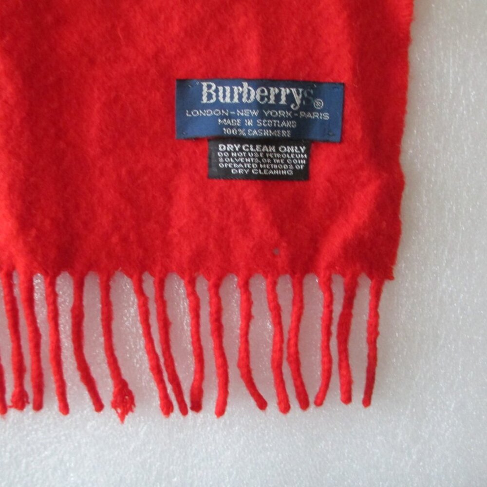 GENUINE BURBERRY CASHMERE SCARF❤️ - Picture 7 of 14
